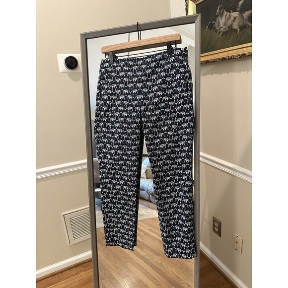 J Crew Martie Slim Crop Pant Size 6 Cotton - Picture 4 of 7